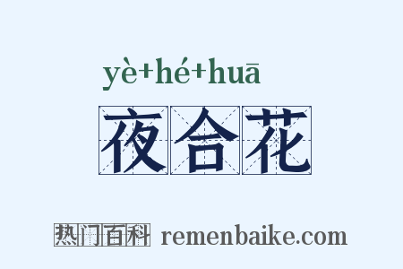夜合花是什么意思的图片